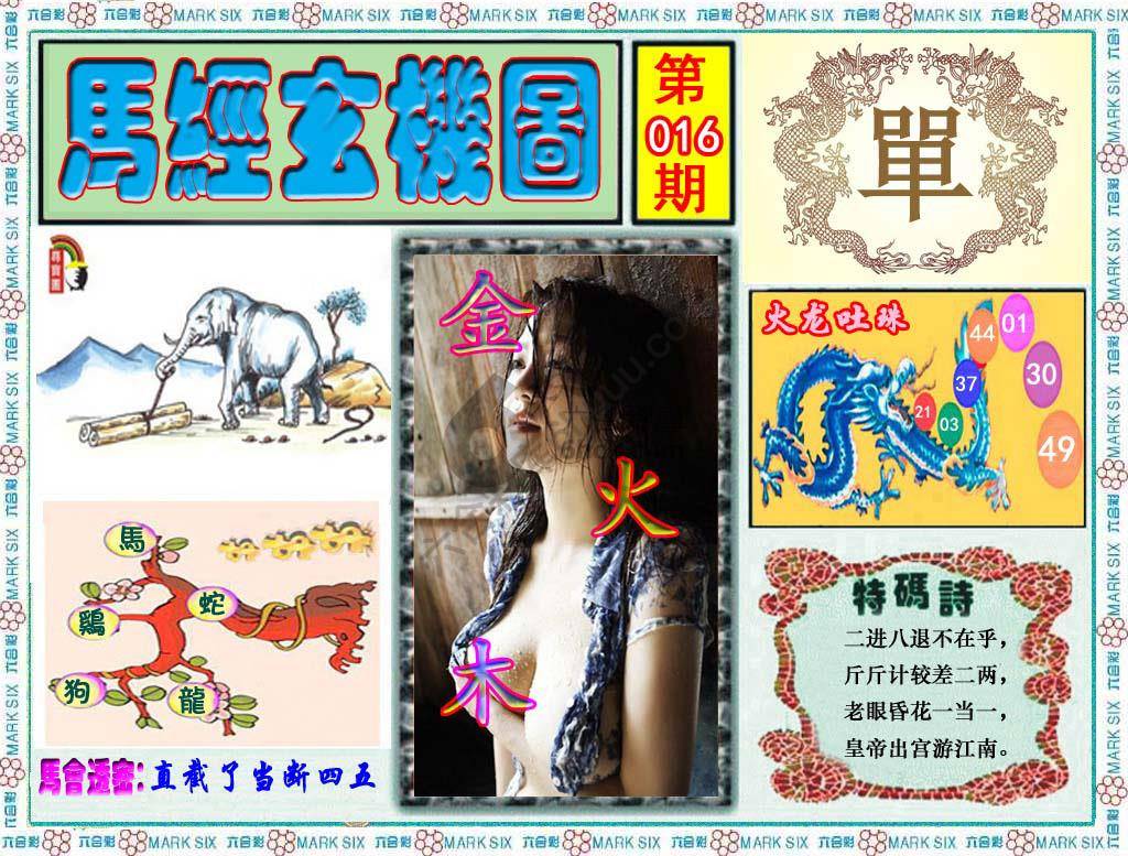 马经玄机图