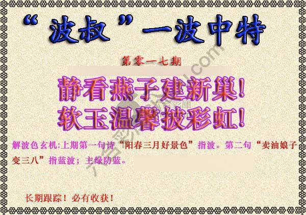 波叔一波中特