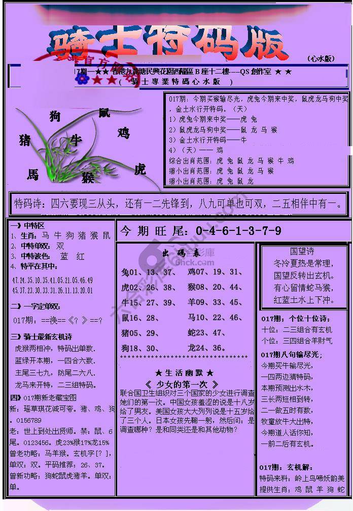 另类骑士特码版