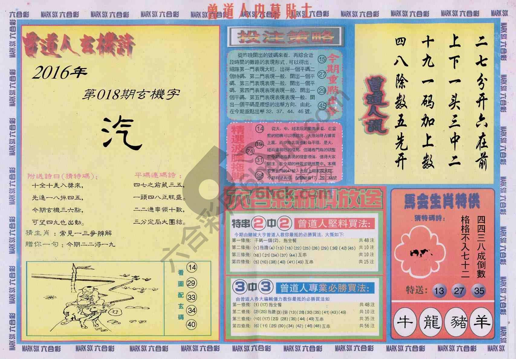 曾道人内幕贴士