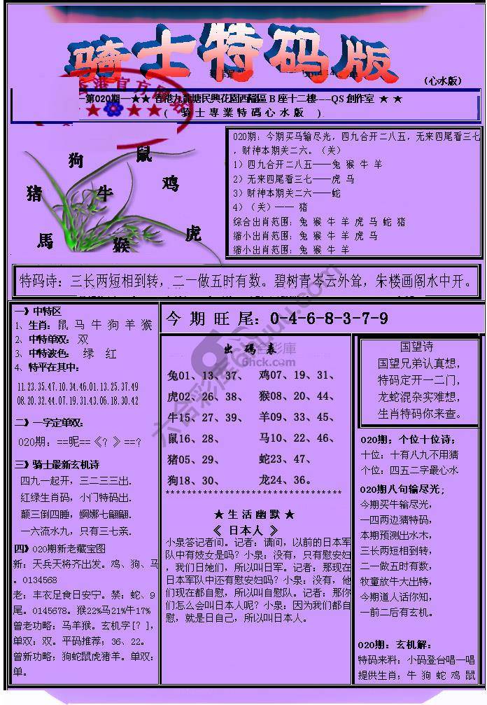 另类骑士特码版