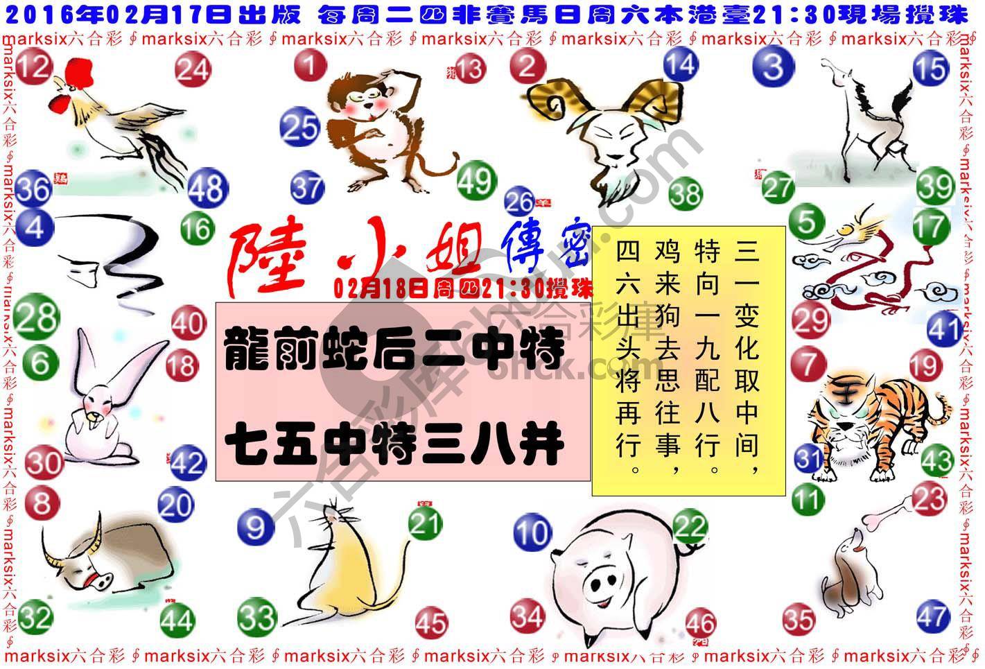 陆小姐传密