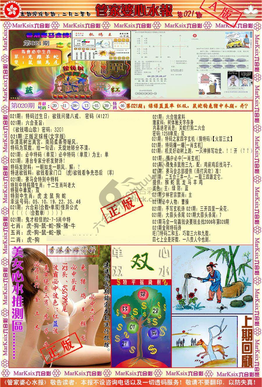 管家婆心水报