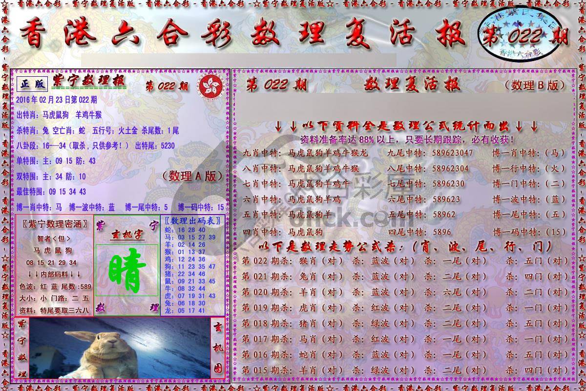 数理复活报