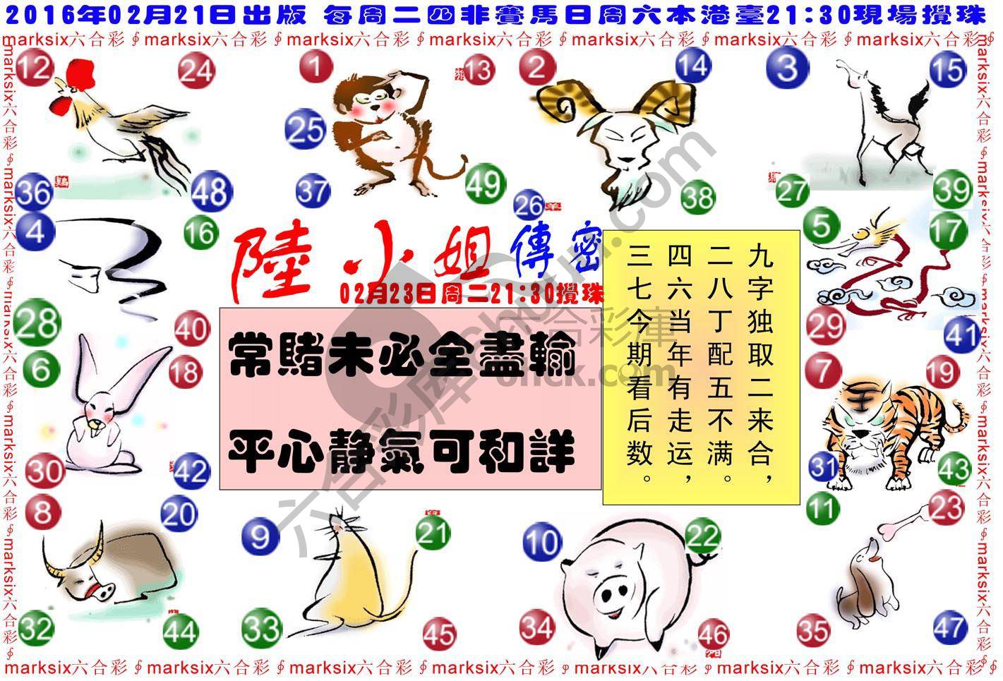 陆小姐传密