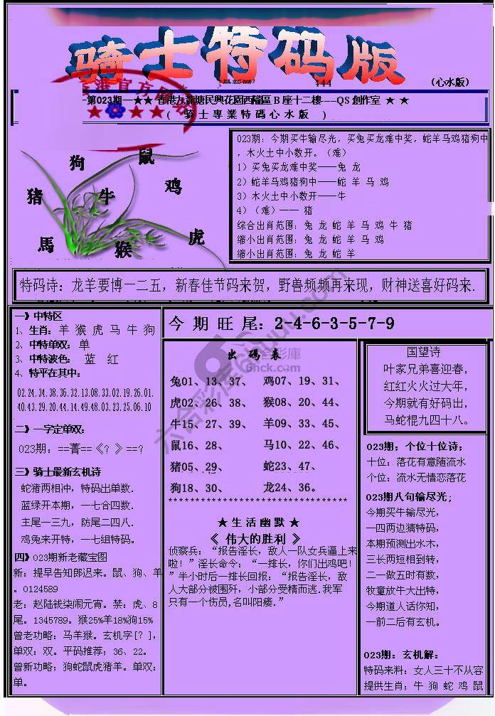 另类骑士特码版