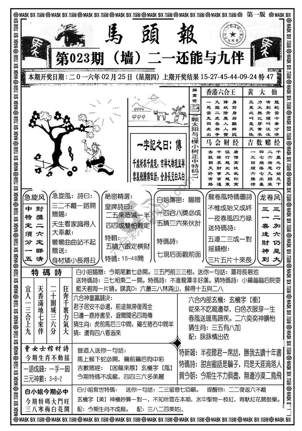 马头报