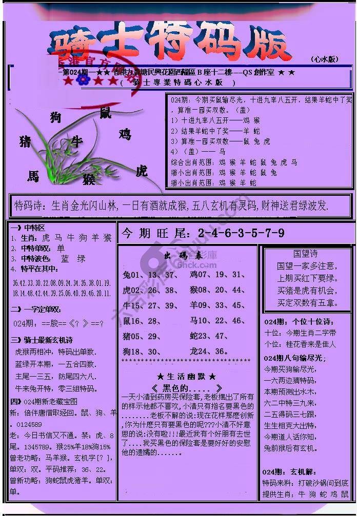 另类骑士特码版
