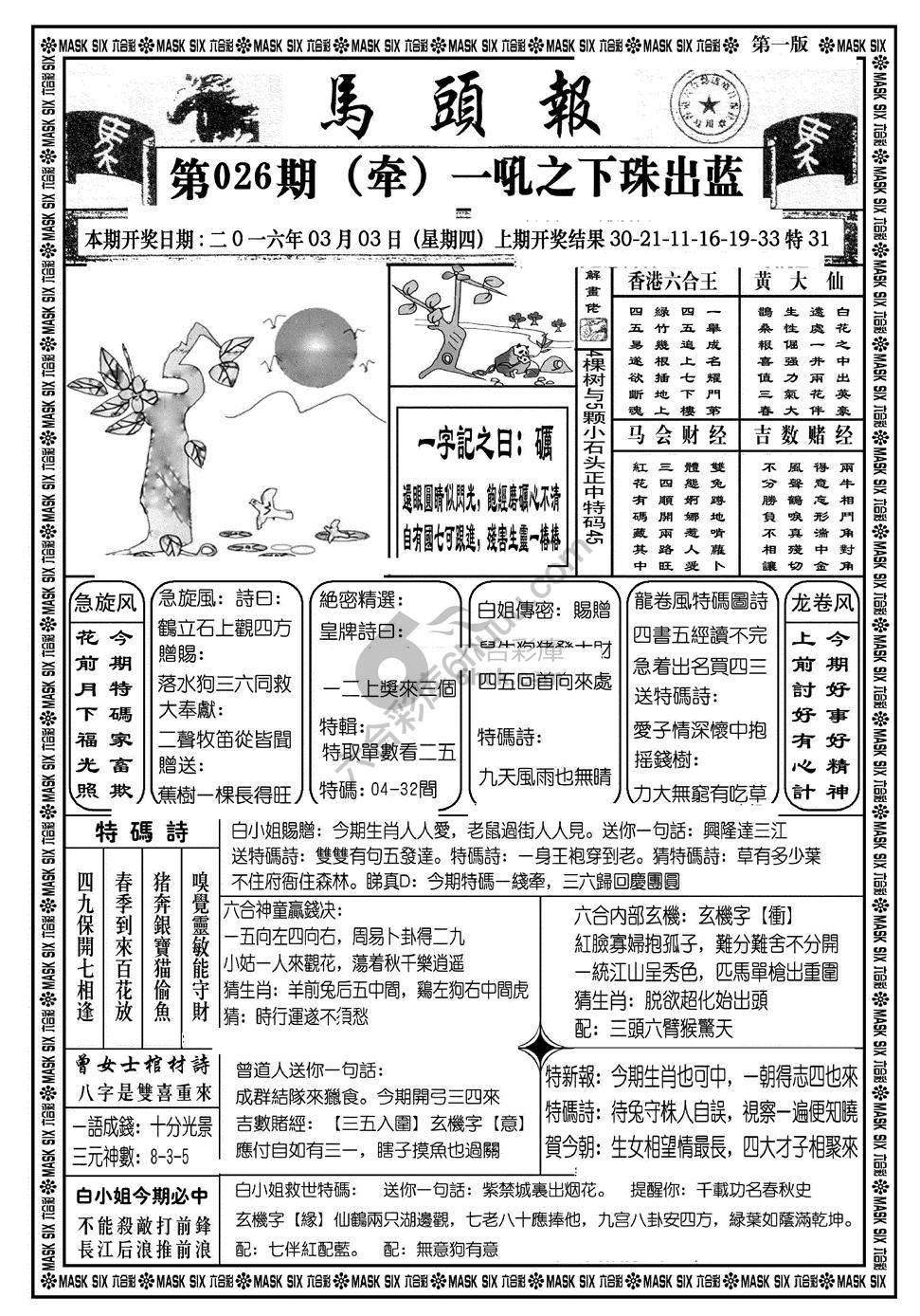 马头报