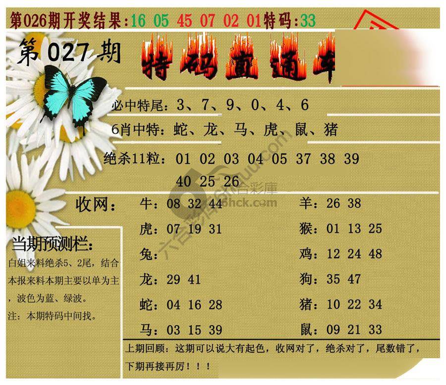 特码直通车