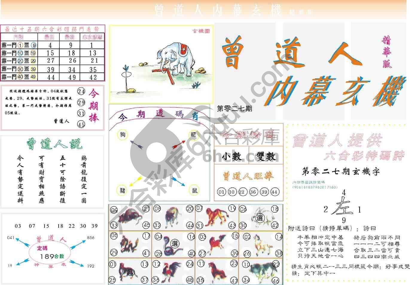 曾道人内幕玄机(精华版)