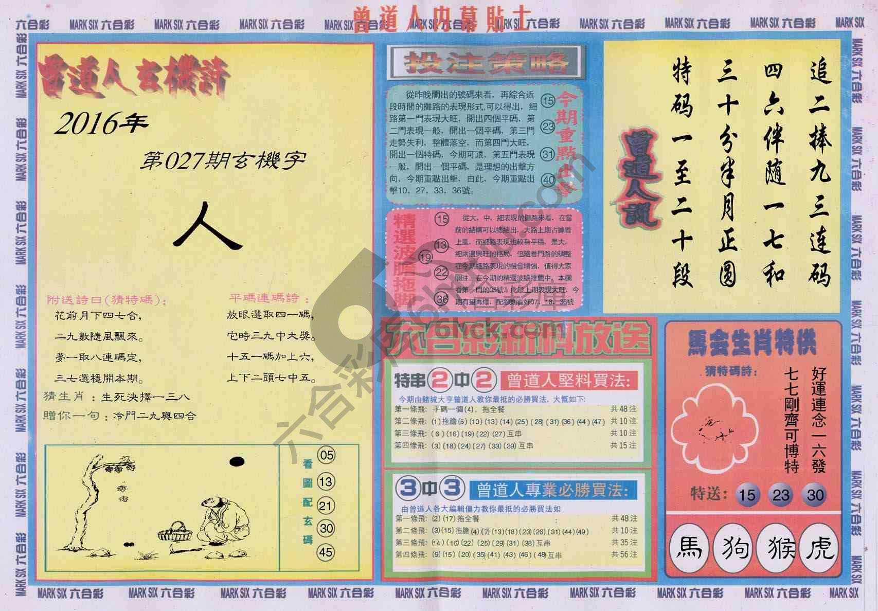 曾道人内幕贴士