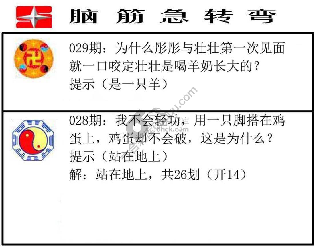 脑筋急转弯
