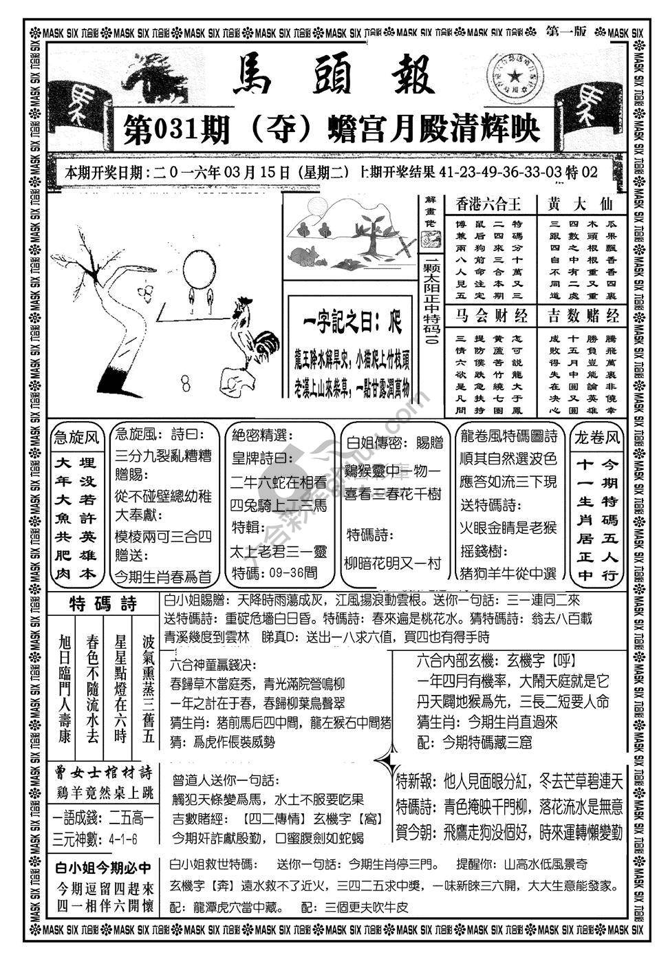 马头报
