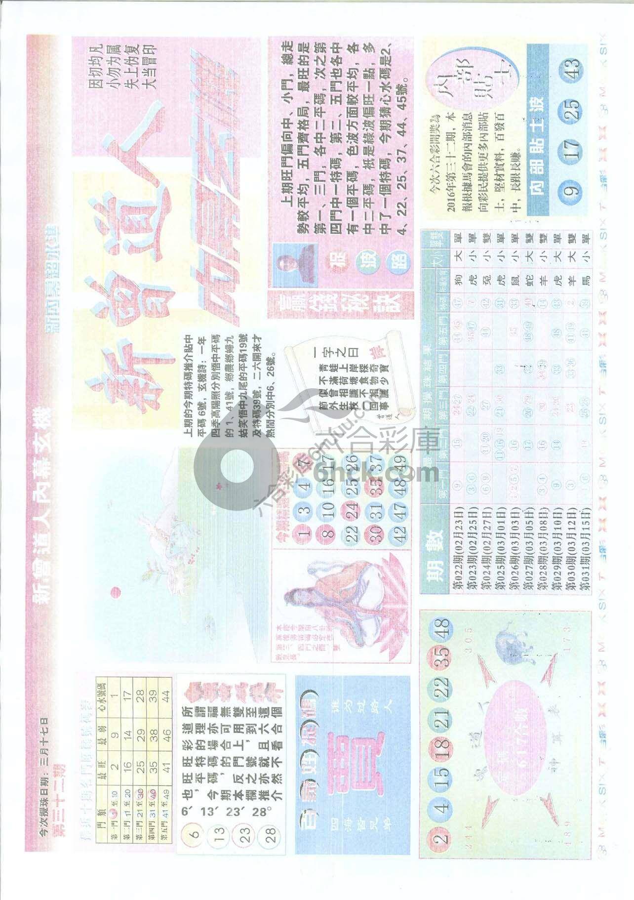 新曾道人内幕玄机