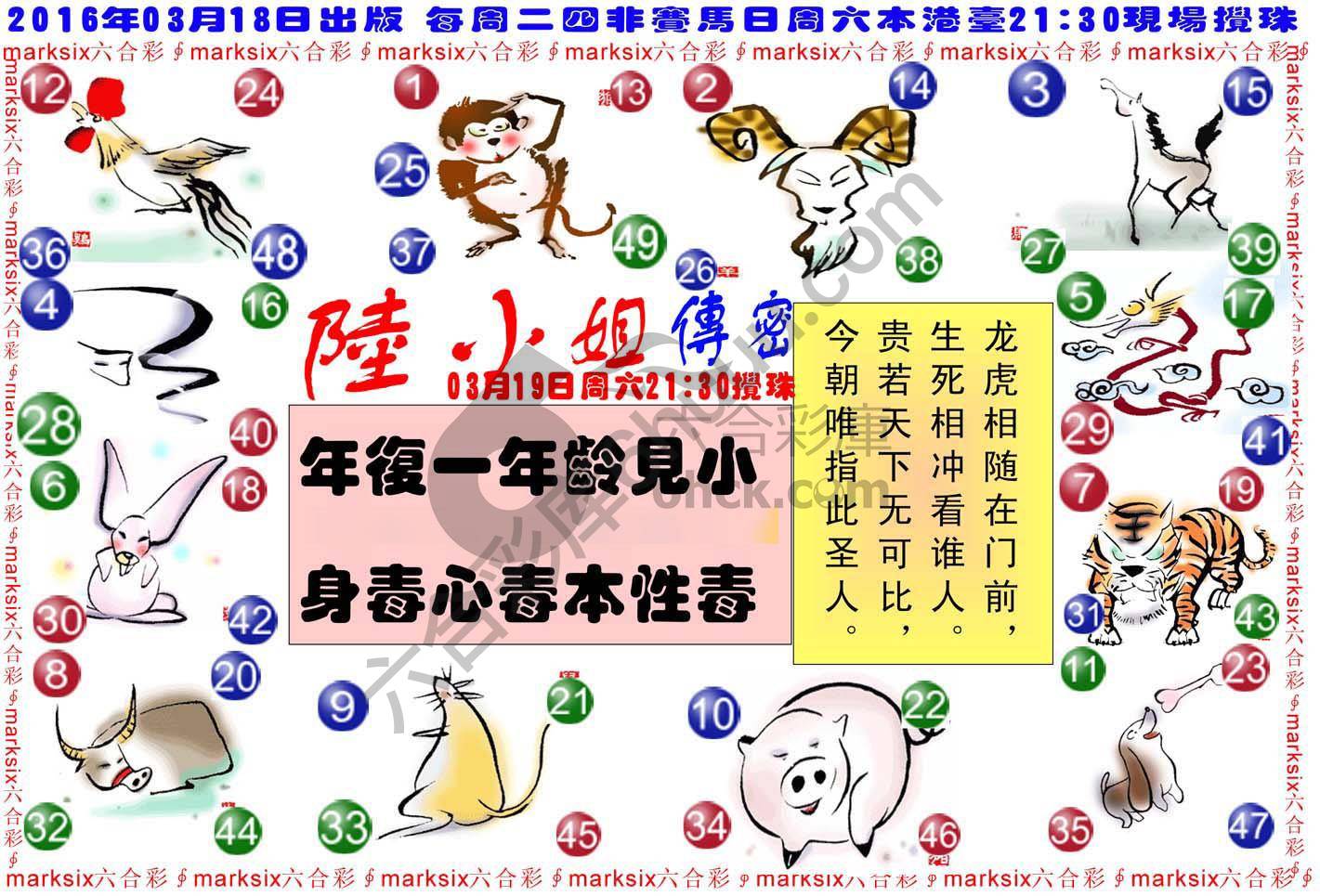 陆小姐传密