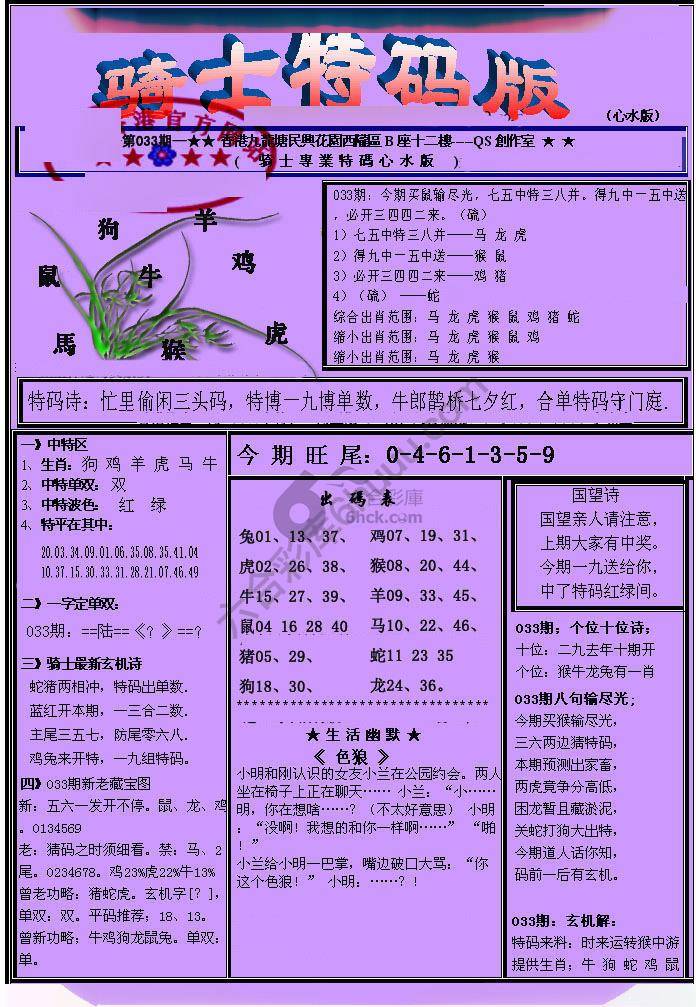 另类骑士特码版