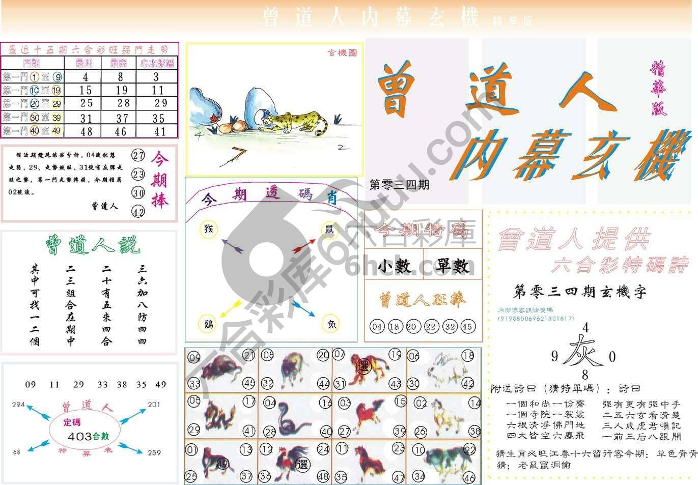 曾道人内幕玄机(精华版)