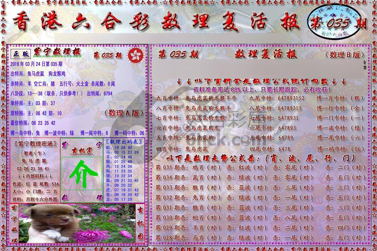数理复活报