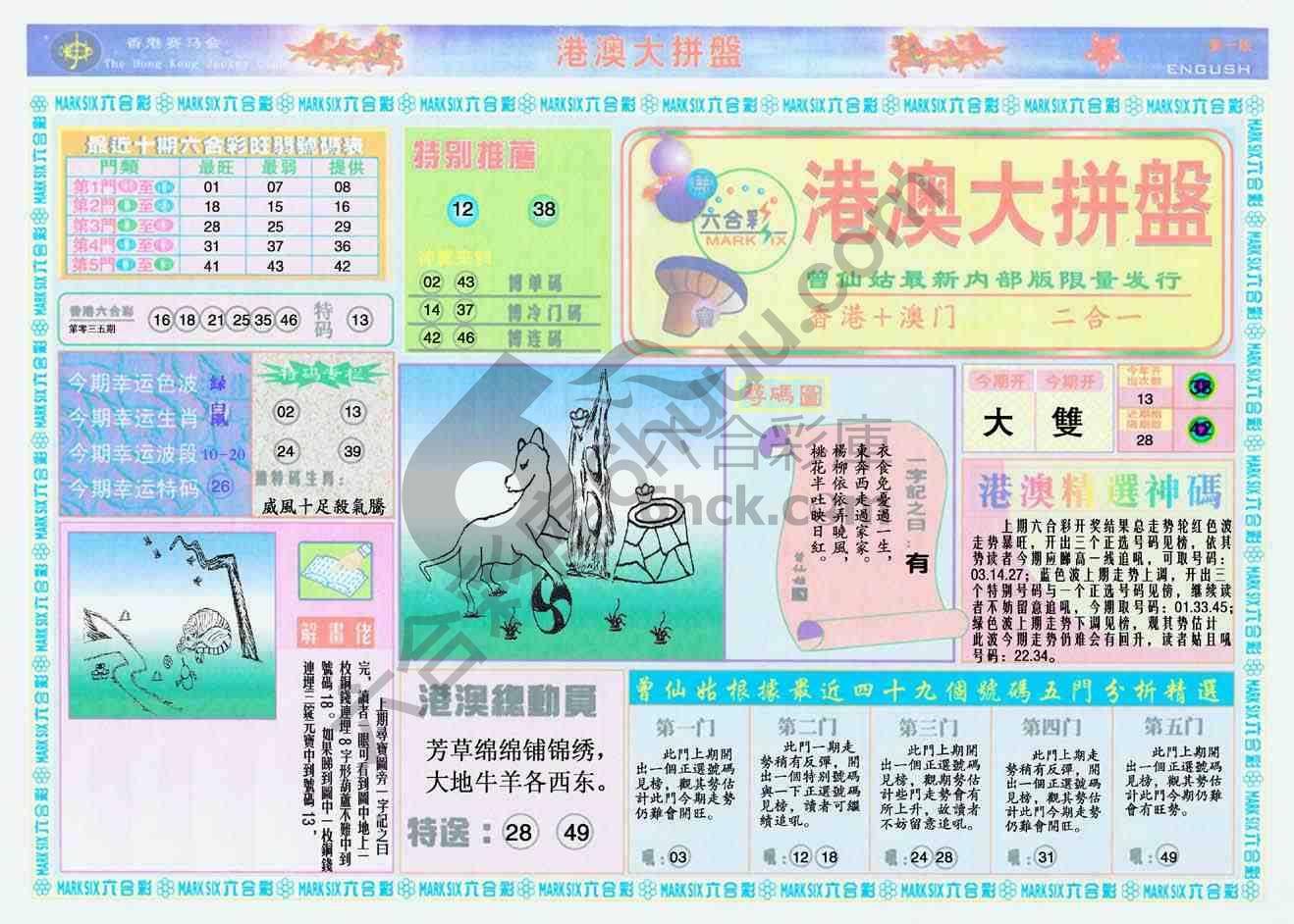 港澳大拼盘