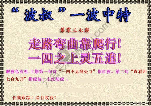 波叔一波中特