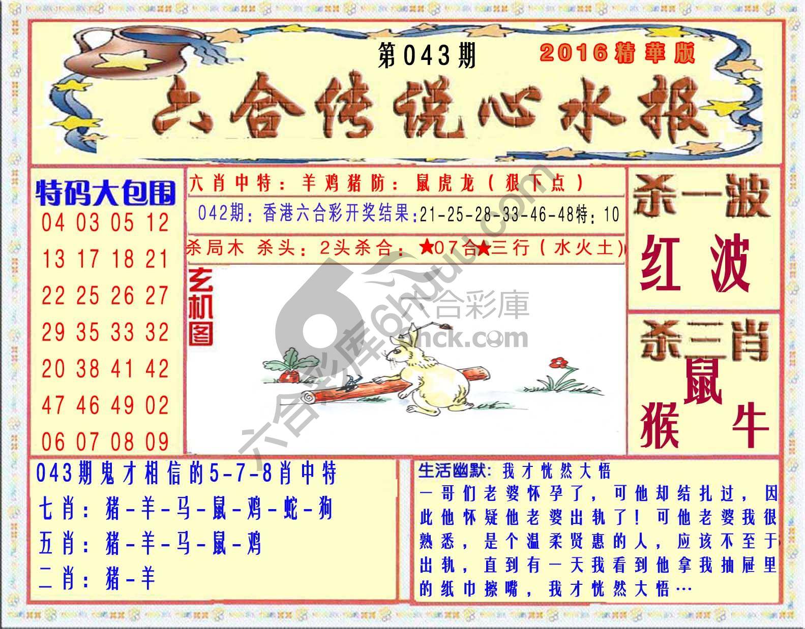 六合传说心水报