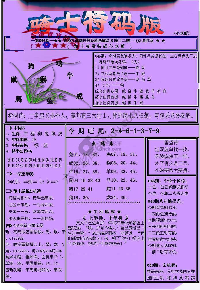 另类骑士特码版