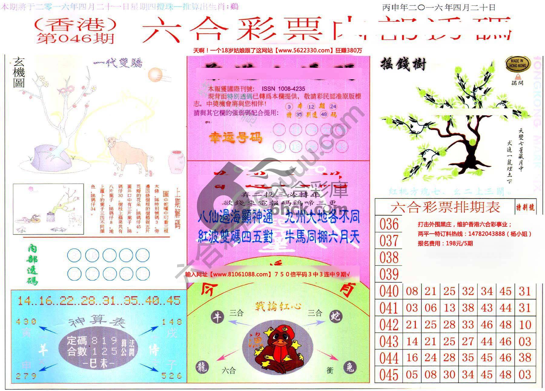 六合内部透码