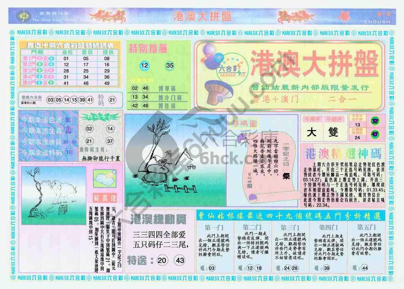 港澳大拼盘