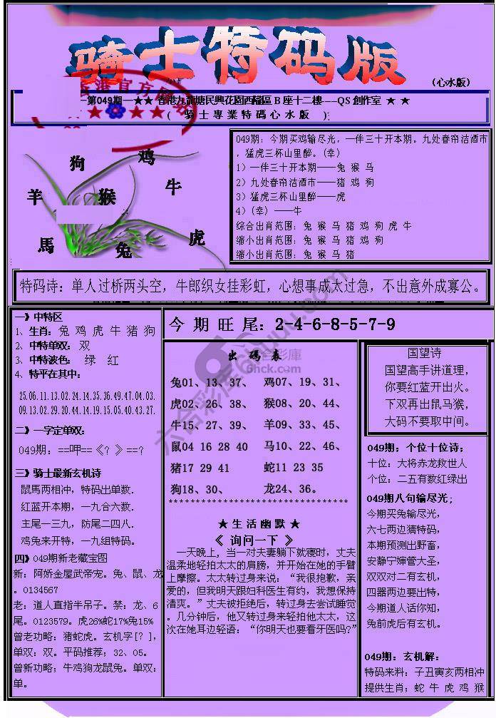 另类骑士特码版