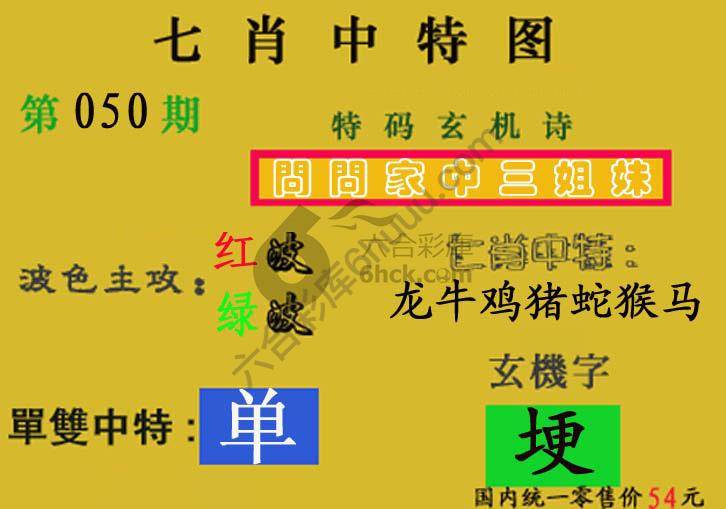 七肖中特图