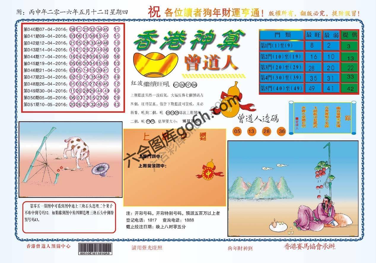 香港神算曾道人