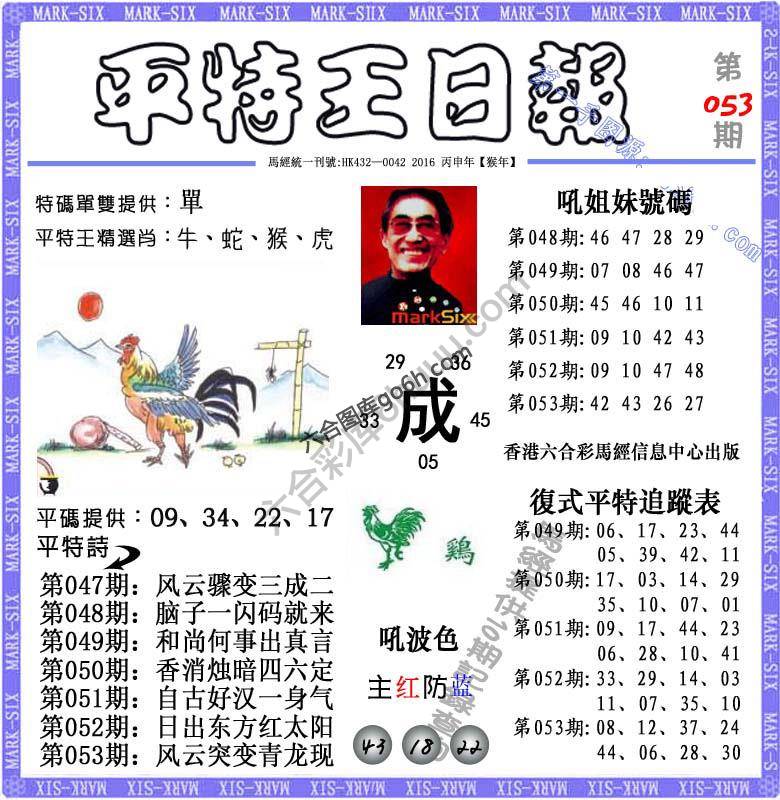 平特王日报