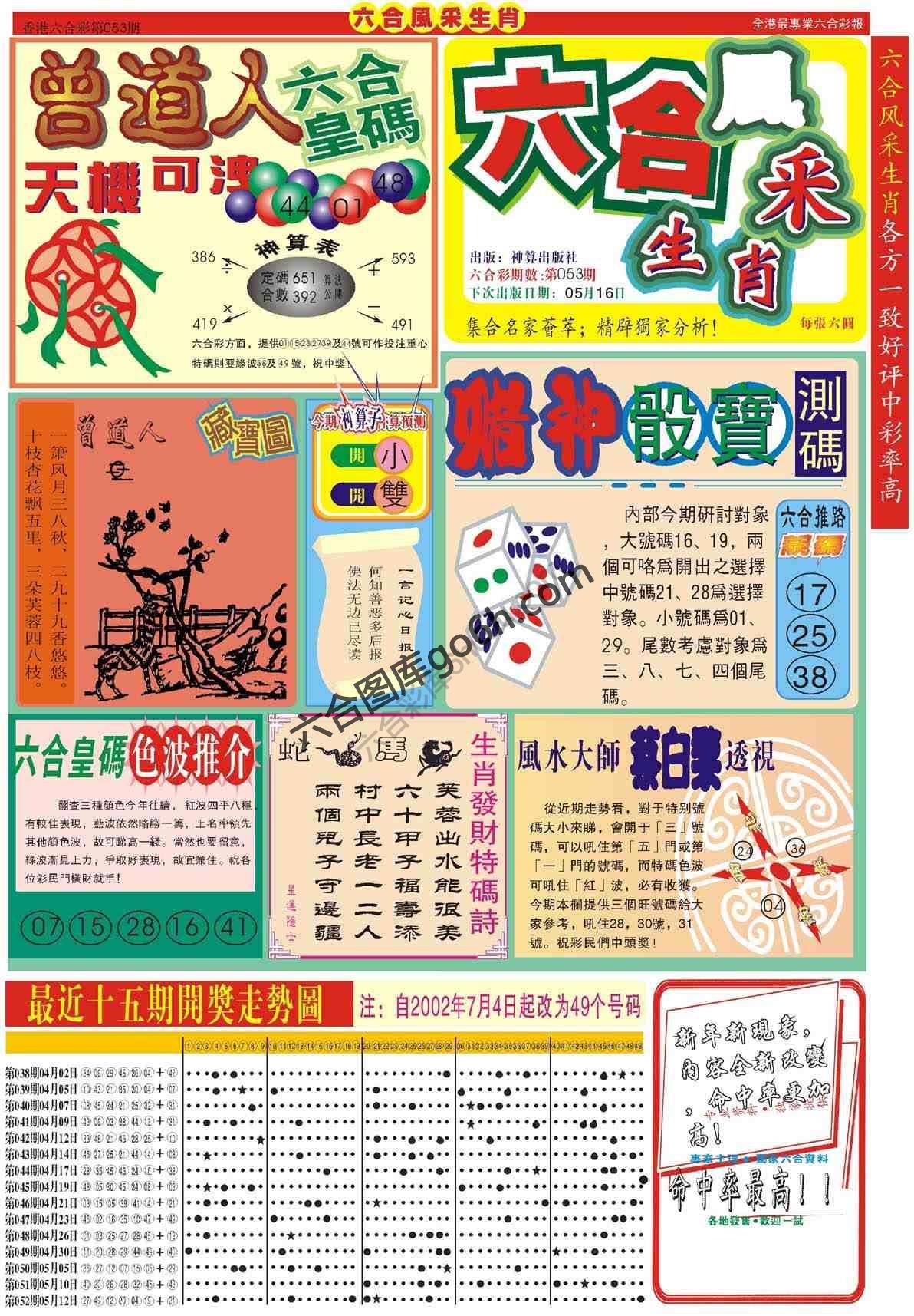 六合风采生肖