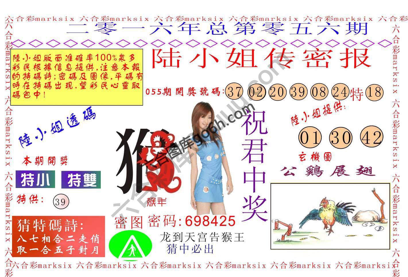 陆小姐传密