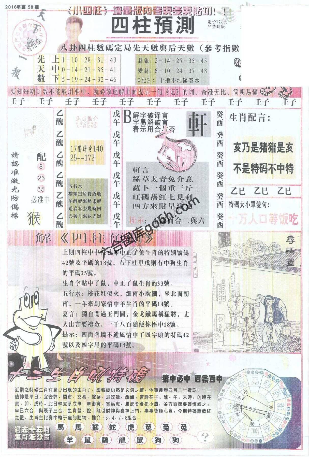四柱预测