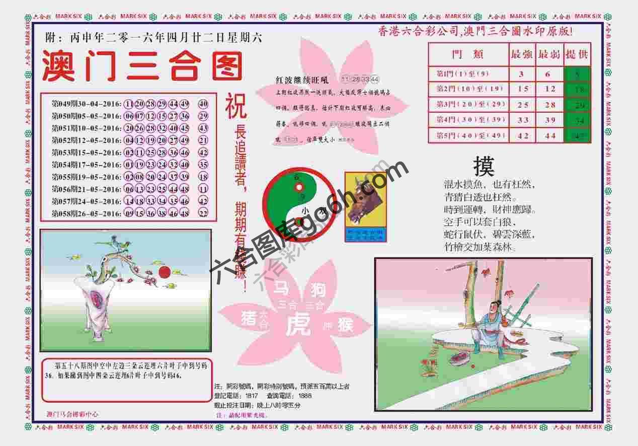 澳门三合图