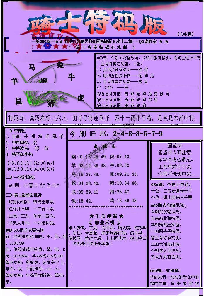 另类骑士特码版