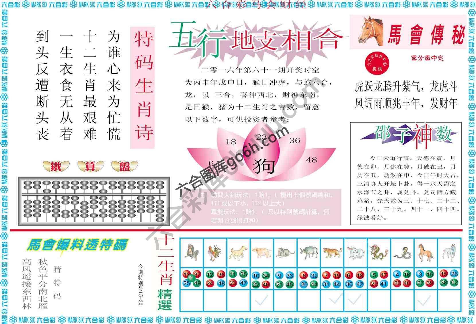 六合彩马会财经