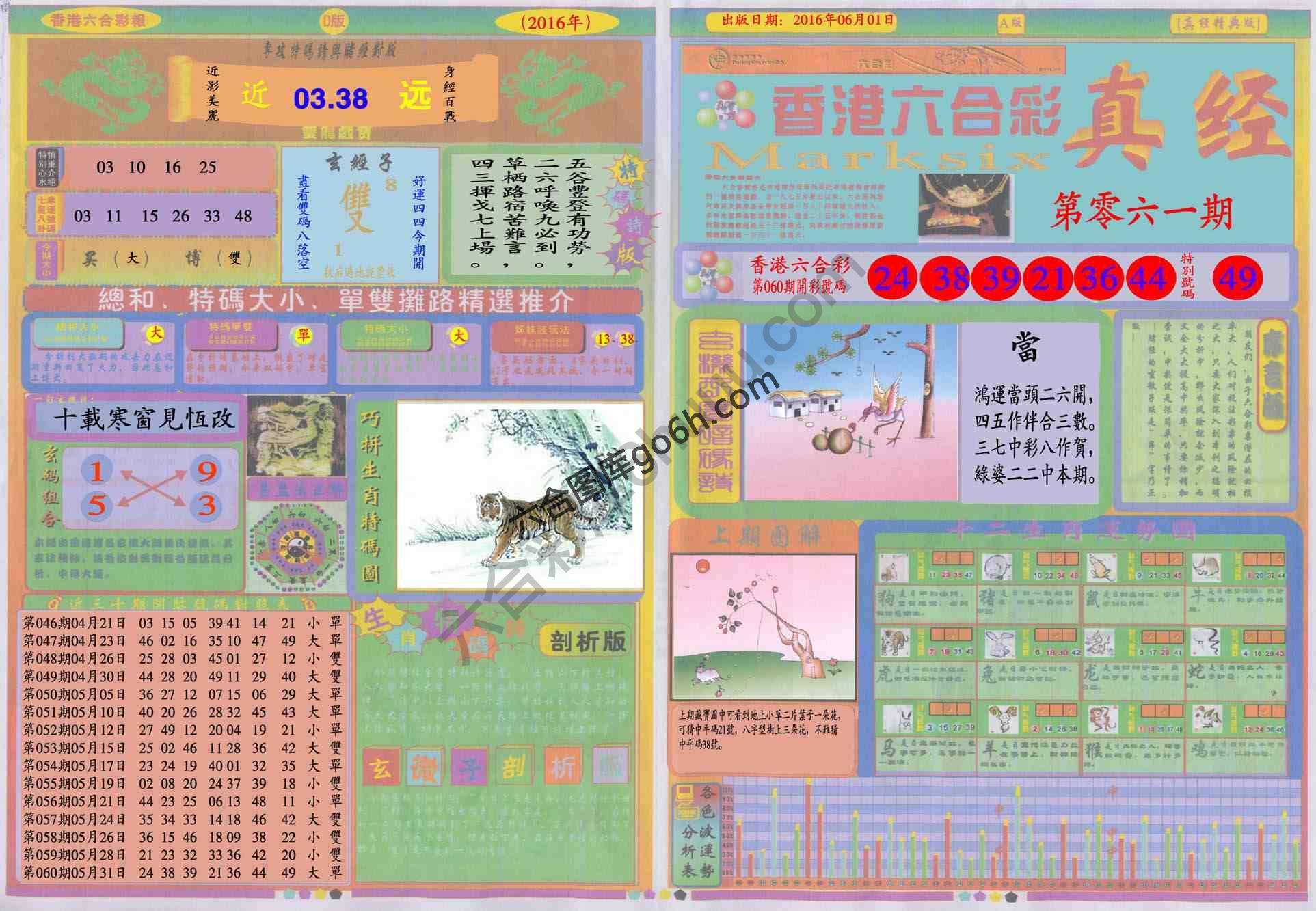 香港六合彩真经