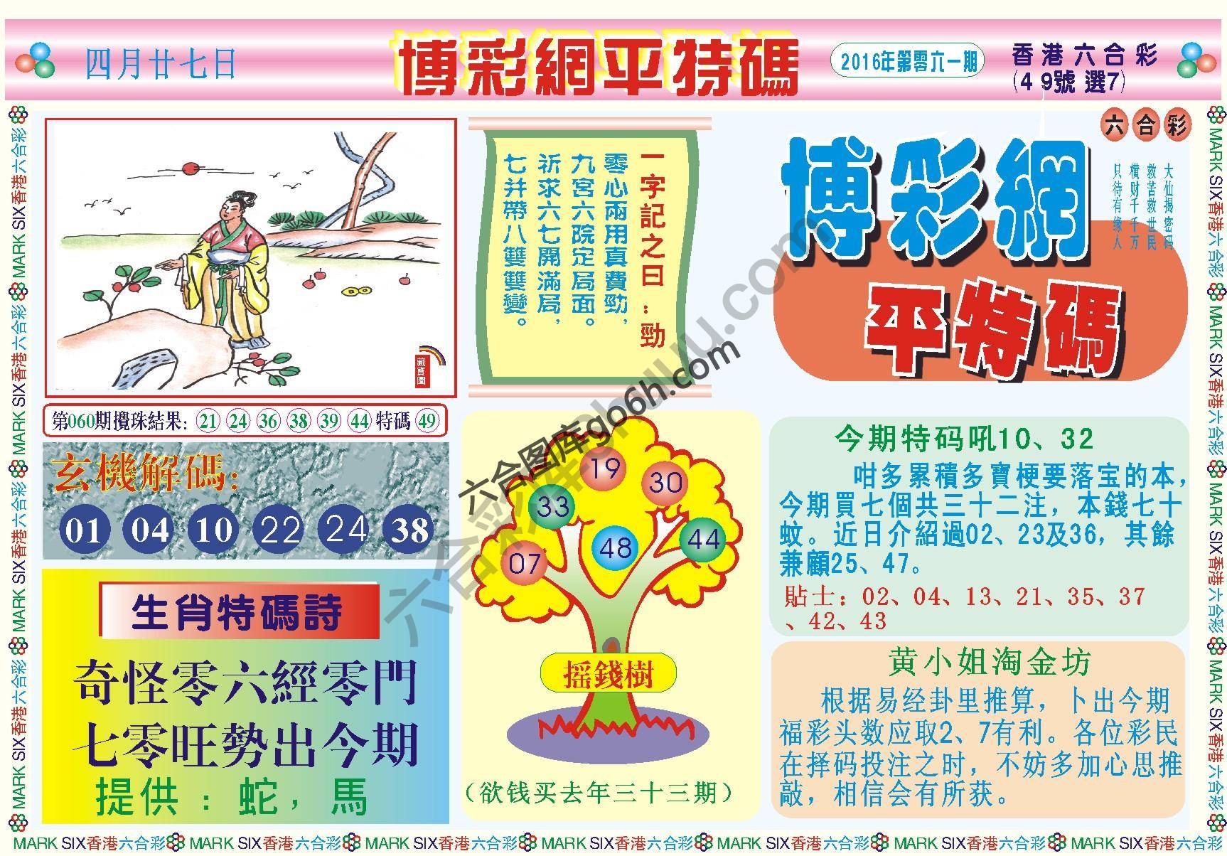 博彩网平特码
