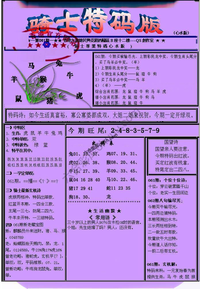 另类骑士特码版