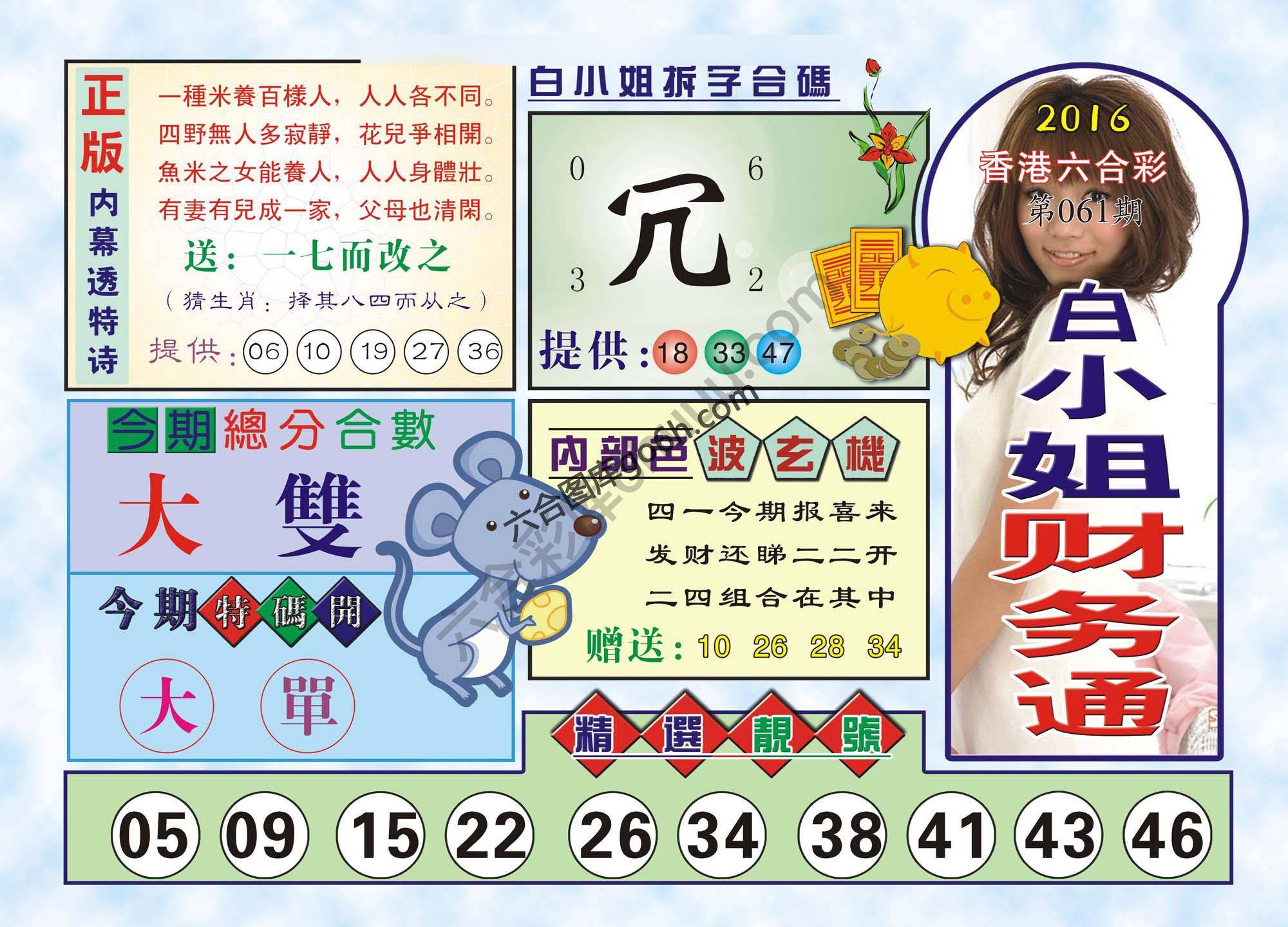 白小姐财务通