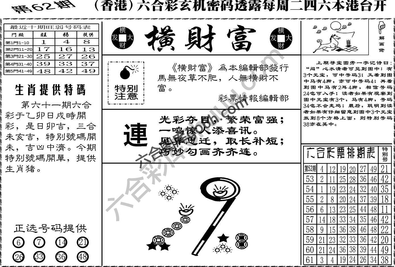 横财富
