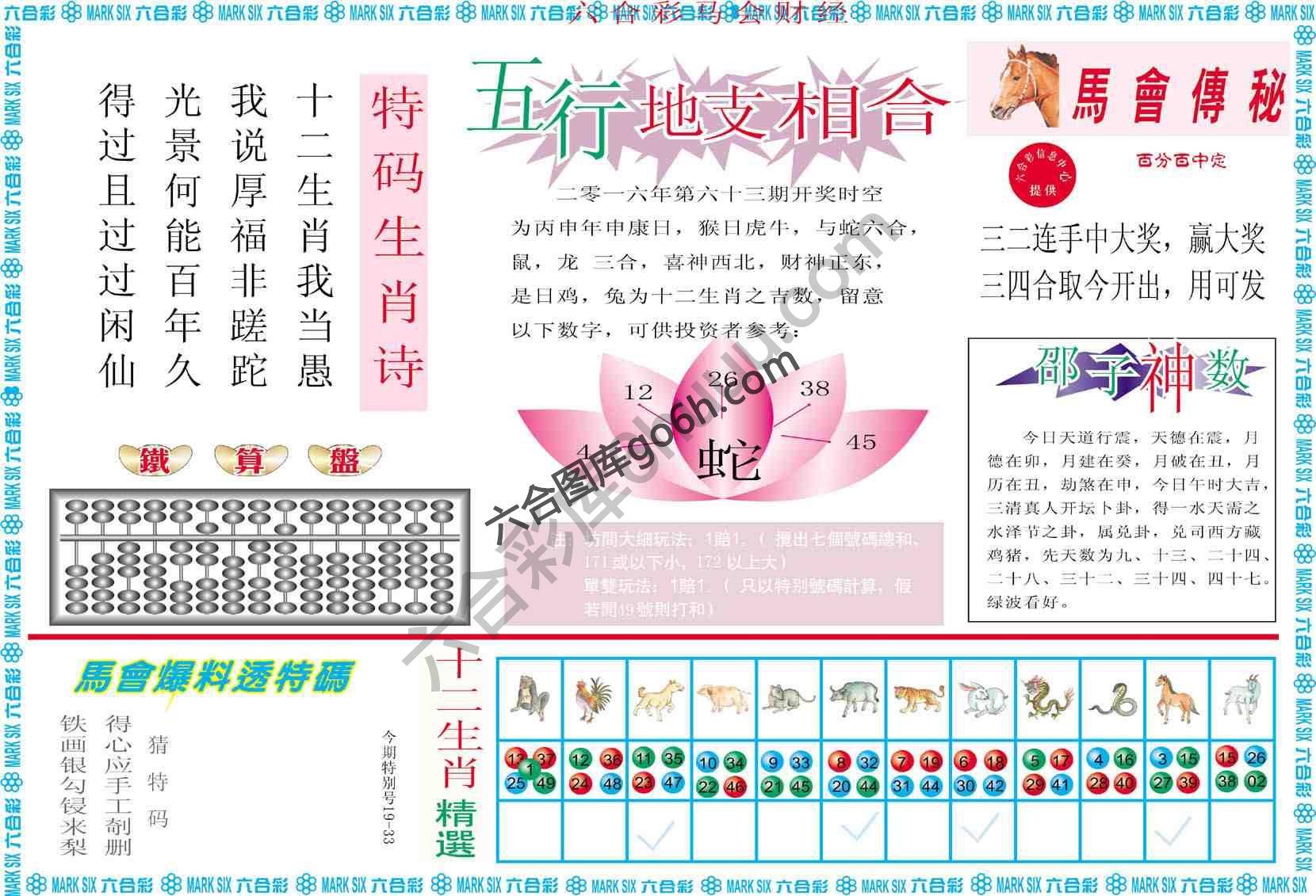 六合彩马会财经