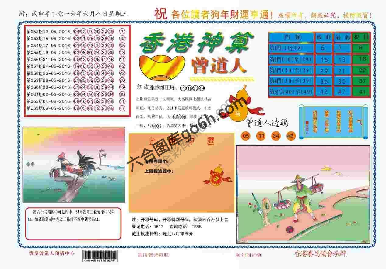 香港神算曾道人