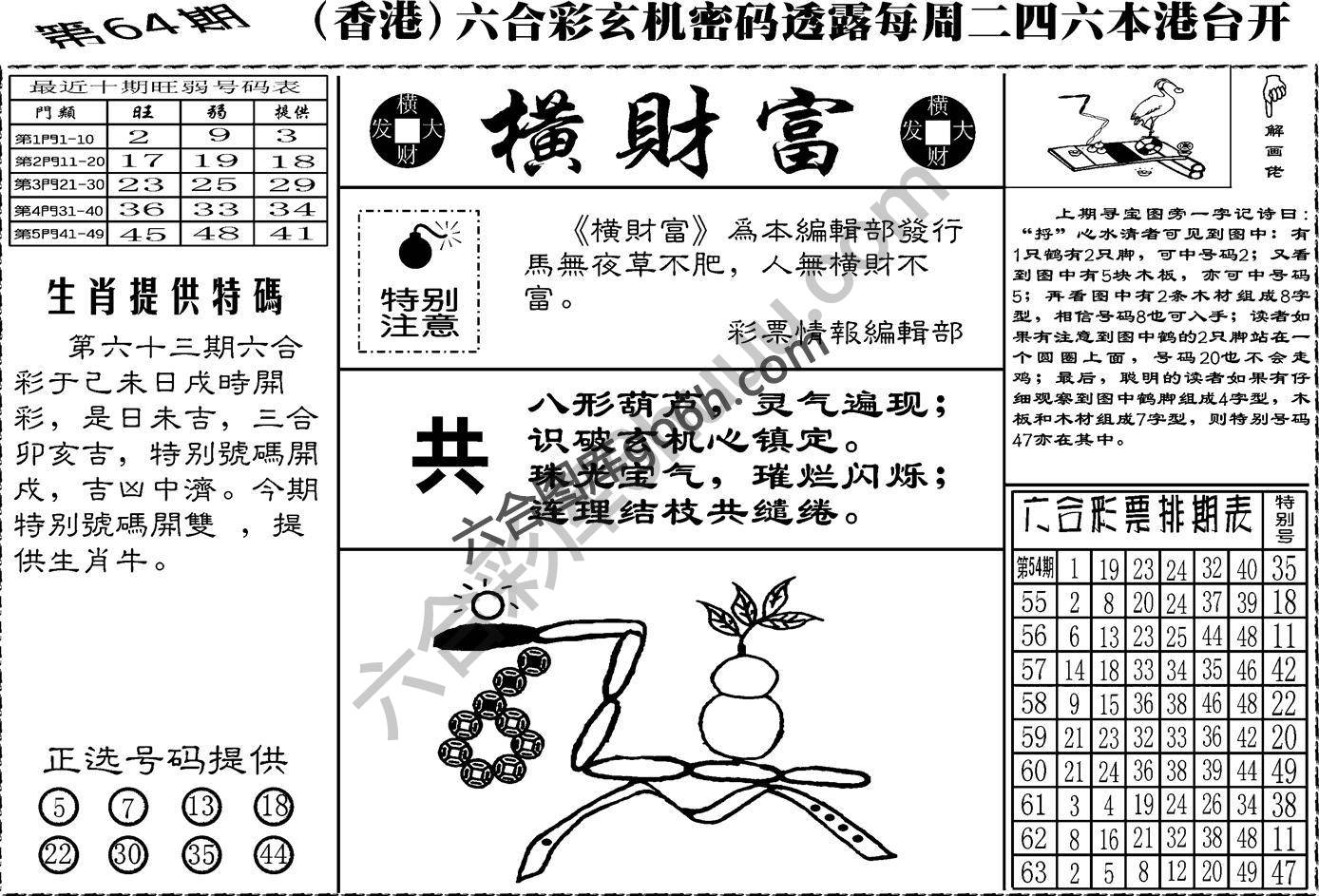 横财富