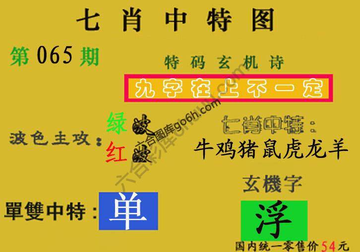 七肖中特图