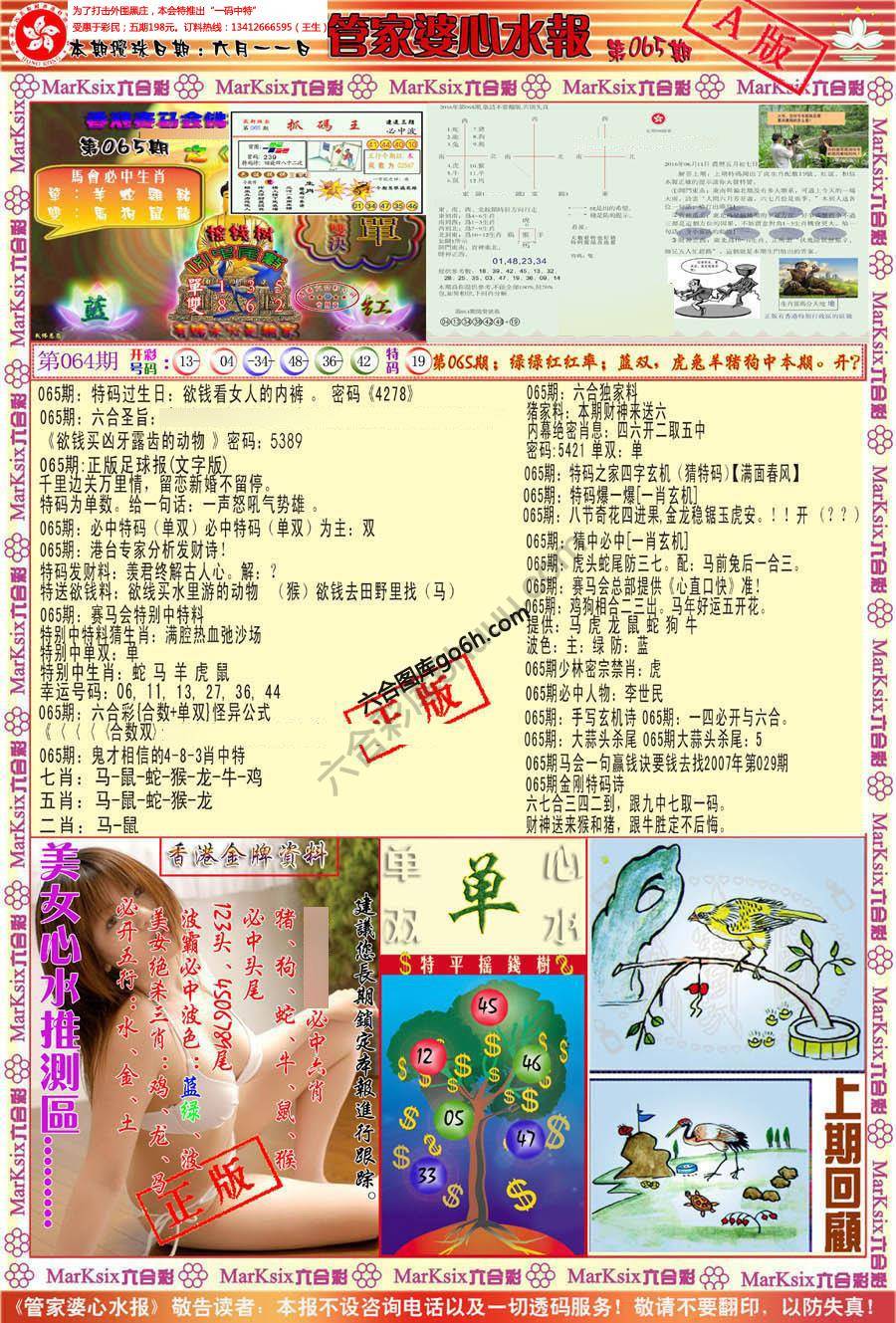 管家婆心水报