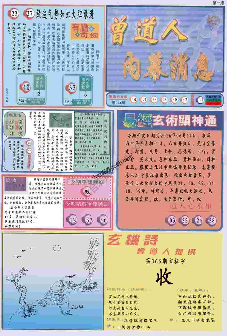 曾道人内幕消息